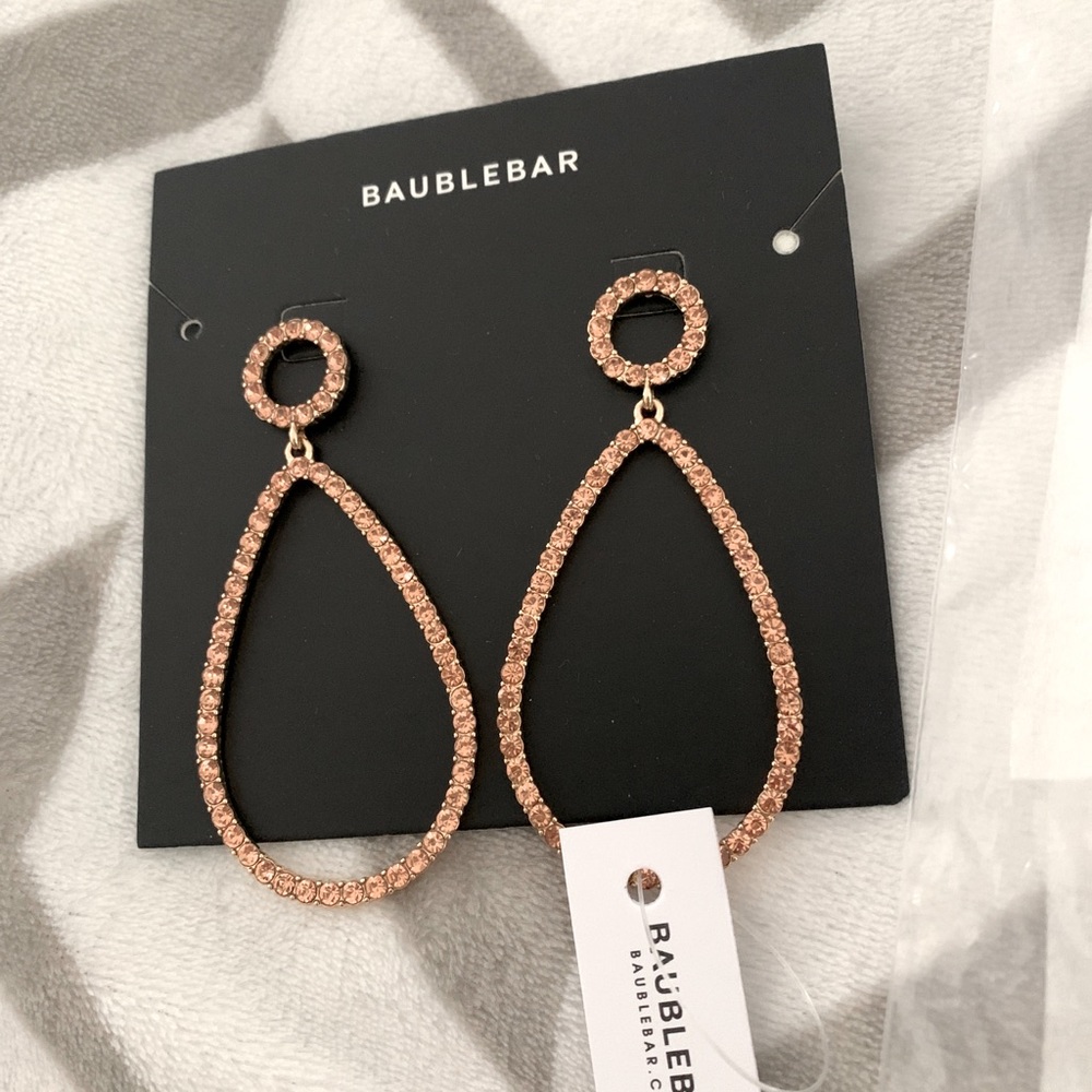 NWT Baublebar mini Genevieve earrings.
